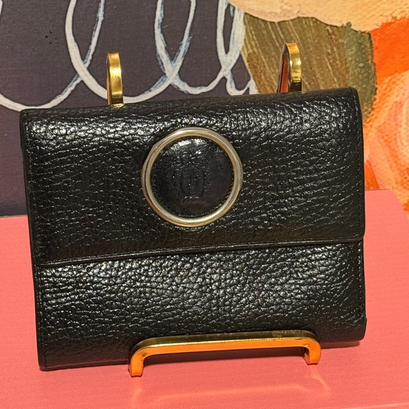 Versace Black Leather bifold wallet - Picture 9 of 15